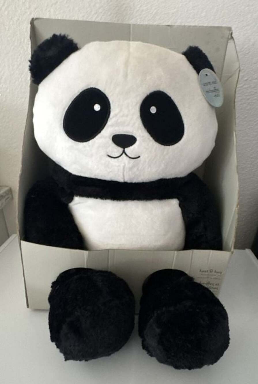Snuggle Buddy Heat and Hug Microwave My Removable Belly Panda Plush